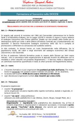 Conferenza Episcopale Italiana - SPSE Pratiche Formazione