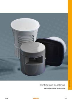 Ventilazione di colonna - Aeratori per colonne di ventilazione