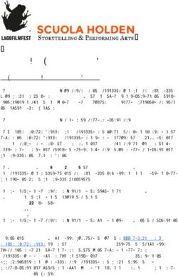 REGOLAMENTO RODOLFO SONEGO 2019 - ART.1 IL PREMIO RODOLFO SONEGO - Lago Film Fest