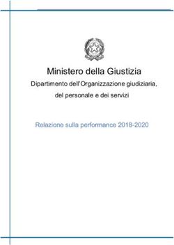 Ministero della Giustizia - Dipartimento dell'Organizzazione giudiziaria, del personale e dei servizi