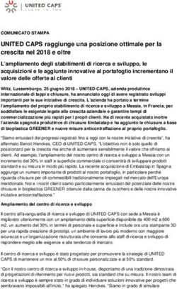 UNITED CAPS raggiunge una posizione ottimale per la crescita nel 2018 e oltre