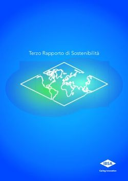 Terzo Rapporto di Sostenibilit&agrave; - IBSA Swiss