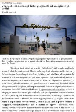 Voglia d'Italia, ecco gli hotel gi&agrave; pronti ad accogliere gli ospiti