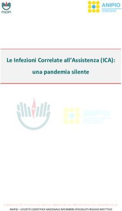 Le Infezioni Correlate all'Assistenza (ICA): una pandemia silente - ANIPIO - SOCIET&Agrave; SCIENTIFICA NAZIONALE INFERMIERI SPECIALISTI RISCHIO INFETTIVO