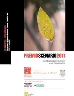 PREMIOSCENARIO2011 nuovi linguaggi per la ricerca e per l'impegno civile