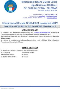 DELEGAZIONE PROV. PALERMO - Federazione Italiana Giuoco Calcio Lega Nazionale Dilettanti - LND Sicilia