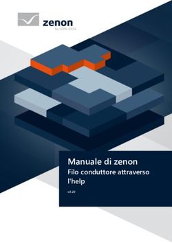 Manuale di zenon Filo conduttore attraverso l'help - Copa-Data
