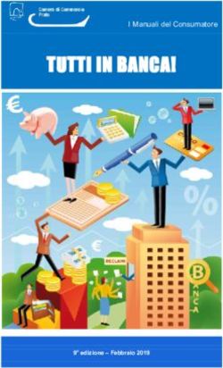 TUTTI IN BANCA! I Manuali del Consumatore - Febbraio 2019