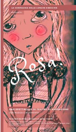 UNO SPETTACOLO DI TEATRO DI NARRAZIONE - LA COMPAGNIA DELLE LUNGHE ORECCHIE - DI E CON MARTINA SOLDATI E ALINA VANINI