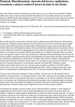Pensioni, liberalizzazioni, mercato del lavoro: spoliazione, recessione e attacco contro il lavoro in tutte le sue forme