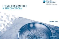 Agosto 2018 Marzo 2015 - Columbia Threadneedle Investments