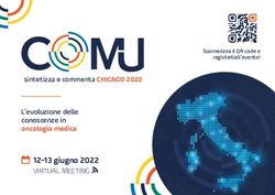 12-13 giugno 2022 VIRTUAL MEETING - L'evoluzione delle conoscenze in oncologia medica - Onconweb