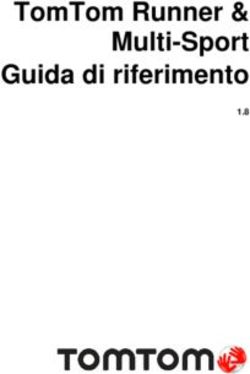TomTom Runner & Multi-Sport Guida di riferimento