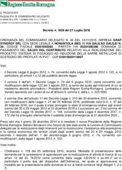 Decreto n. 1928 del 27 Luglio 2018 - ORDINANZA 49 LIQUIDAZIONE SALDO