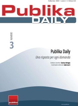 Publika Daily Una risposta per ogni domanda - Publika Daily ANNO 1 numero 3 12 febbraio 2020