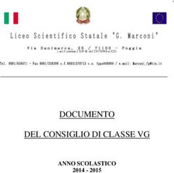 DOCUMENTO DEL CONSIGLIO DI CLASSE VG - ANNO SCOLASTICO 2014 2015 - Liceo Marconi ...