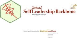 Self Leadership Backbone - Per le organizzazioni Vittoria Piattelli Alessandro Rizzi - Bridging Positions