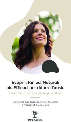 Scopri i Rimedi Naturali pi&ugrave; Efficaci per ridurre l'ansia - Fiori e Piante sono i nostri migliori alleati - Dea Salus