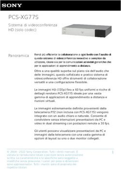 PCS-XG77S Sistema di videoconferenza HD (solo codec)