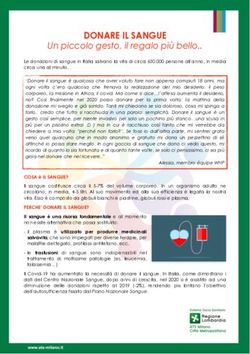 DONARE IL SANGUE Un piccolo gesto, il regalo pi&ugrave; bello. - Comune di Sesto San Giovanni