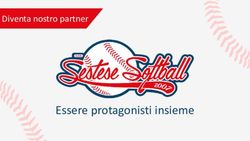 Essere protagonisti insieme - Diventa nostro partner - Sestese Softball
