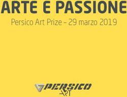 ARTE E PASSIONE Persico Art Prize - 29 marzo 2019