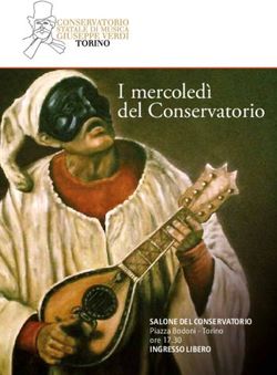 I mercoled&igrave; del Conservatorio - SALONE DEL CONSERVATORIO Piazza Bodoni - Torino ore 17.30 - Libretto