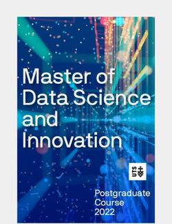 Master of Data Science and Innovation - UTS Postgraduate Course 2022