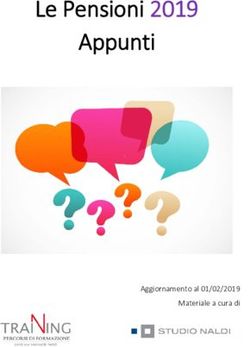 Le Pensioni 2019 Appunti - Aggiornamento al 01/02/2019 Materiale a cura di - Studio Naldi