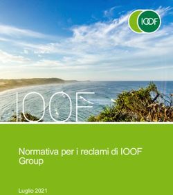 Normativa per i reclami di IOOF Group - Luglio 2021 - Oasis Asset ...