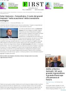 Solar Ventures - Fotovoltaico, il ruolo dei grandi impianti "nella scacchiera" della transizione ecologica
