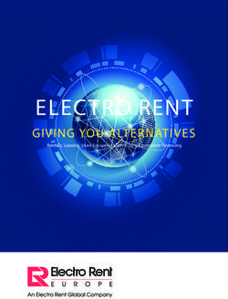 ELECTRO RENT GIVING YOU ALTERNATIVES - Rentals, Leasing, Used Equipment Sales, New Equipment Financing