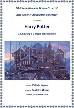 Harry Potter Biblioteca di Limena Norma Cossetto" Associazione "Amici della Biblioteca"