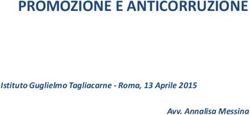 PROMOZIONE E ANTICORRUZIONE - Istituto Guglielmo Tagliacarne - Roma, 13 Aprile 2015 Avv. Annalisa Messina
