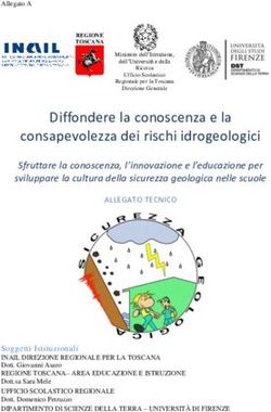 Diffondere la conoscenza e la consapevolezza dei rischi idrogeologici