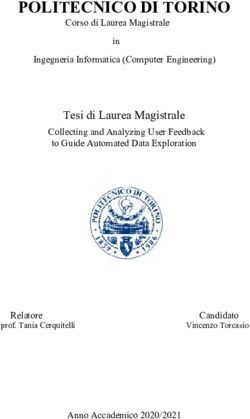 POLITECNICO DI TORINO - Webthesis