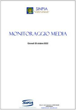 Monitoraggio Media Gioved&igrave; 20 ottobre 2022