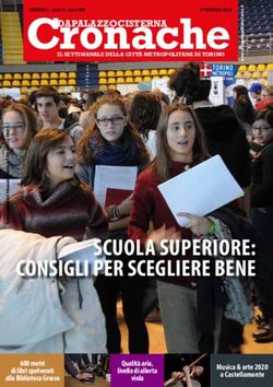 Cronache - Città Metropolitana di Torino...