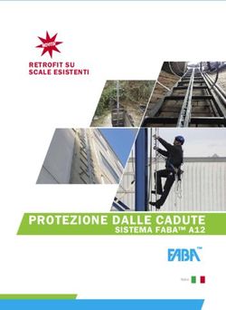 PROTEZIONE DALLE CADUTE - SISTEMA FABA A12 - RETROFIT SU SCALE ESISTENTI - Tecnoprotezione