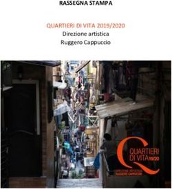 QUARTIERI DI VITA 2019/2020 - Direzione artistica Ruggero Cappuccio