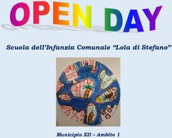 Scuola dell'Infanzia Comunale "Lola di Stefano" - Municipio XII - Ambito