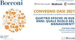 CONVEGNO OASI 2021 QUATTRO EPOCHE IN DUE ANNI: QUALE RUOLO DEL MANAGEMENT? Francesco Longo CERGAS, SDA Bocconi 18 novembre 2021