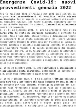 Emergenza Covid-19: nuovi provvedimenti gennaio 2022 - API Lecco