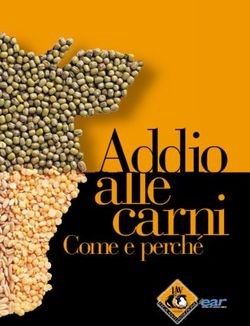 Alle carni Come e perche - oltre la specie