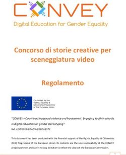 Concorso di storie creative per sceneggiatura video Regolamento - stenio