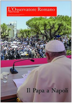 Il Papa a Napoli - L'Osservatore Romano il Settimanale - L'Osservatore Romano