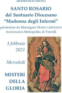 SANTO ROSARIO - MISTERI DELLA GLORIA 3 febbraio 2021 Mercoled&igrave; dal Santuario Diocesano "Madonna degli Infermi"