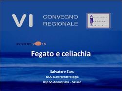 Fegato e celiachia Salvatore Zaru - UOC Gastroenterologia Osp SS Annunziata - Sassari