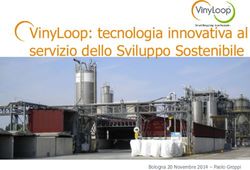 VinyLoop: tecnologia innovativa al servizio dello Sviluppo Sostenibile - Bologna 20 Novembre 2014 - Paolo Groppi - PVC4Cables