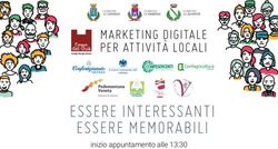 ESSERE INTERESSANTI ESSERE MEMORABILI - MARKETING DIGITALE PER ATTIVITÀ LOCALI - inizio appuntamento alle 13:30 - Like Srl